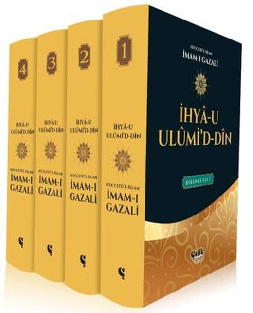 İhya-u Ulumi'd-Din Seti (4 Cilt Büyük Boy Takım)