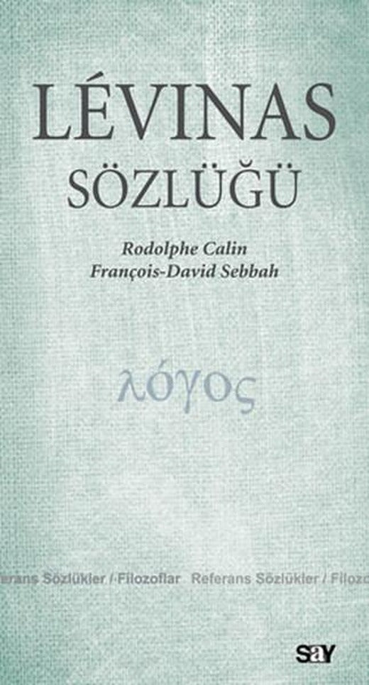 Levinas Sözlüğü | Say Yayınları (İnce Kapak)