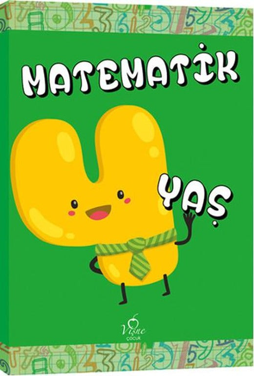 Matematik 4 Yaş | Vişne Çocuk (İnce Kapak)