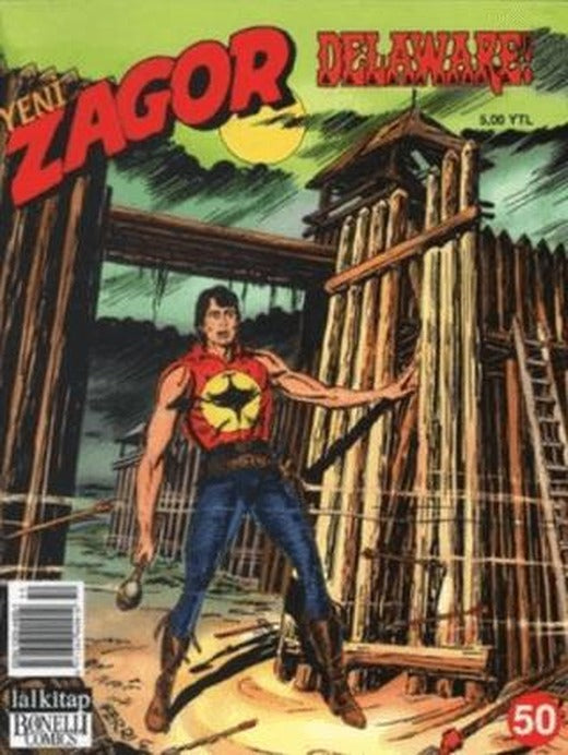 Yeni Zagor Sayı: 50 Delaware! | Lal Kitap (Ciltsiz)