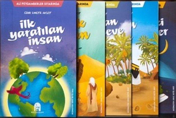 Ali Peygamberler Diyarında Serisi Seti - 5 Kitap Takım | Güzergah Yayınları (İnce Kapak)  - Resim 1