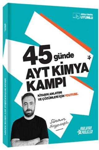 45 Günde AYT Kimya Kampı | Parlayan Projeler (Ciltsiz)  - Resim 1