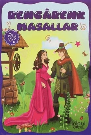 Rengarenk Masallar - Gece Mavisi Kitap | Koloni Çocuk (Ciltsiz)  - Resim 1