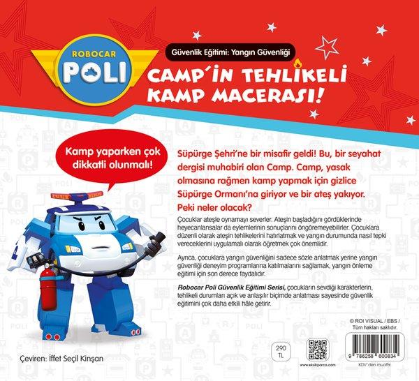 Robocar Poli - Camp'in Tehlikeli Kamp Macerası! | Eksik Parça Yayınları (İnce Kapak)  - Resim 2