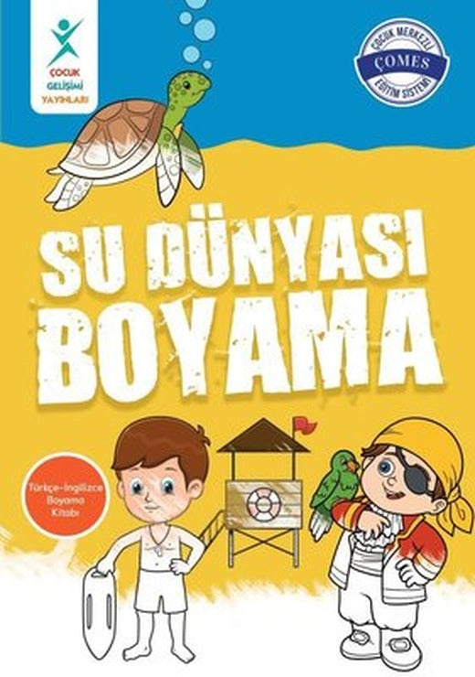 Su Dünyası Boyama | Çocuk Gelişimi Yayınları