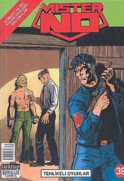 Yeni Mister No Sayı: 39 Tehlikeli  Oyunları | Lal Kitap (Ciltsiz)