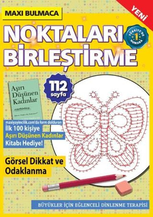 Maxi Bulmaca Noktaları Birleştirme 5 | Maxi Yayıncılık (Ciltsiz)