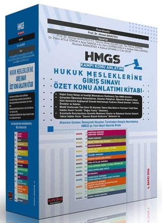 HMGS Kampı Özet Konu Anlatım Kitabı Modüler Set | Savaş Yayınevi (Ciltsiz)