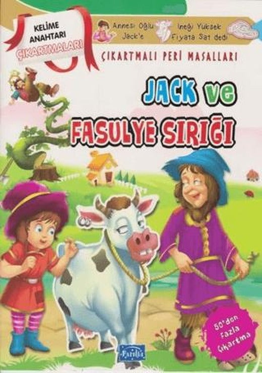 Jack ve Fasulye Sırığı - Çıkartmalı Peri Masalları | Parıltı Yayınları (Ciltsiz)