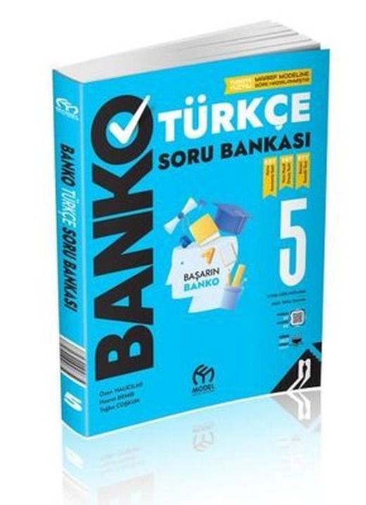 5. Sınıf Banko Türkçe Soru Bankası | Model Eğitim Yayınları (İnce Kapak)