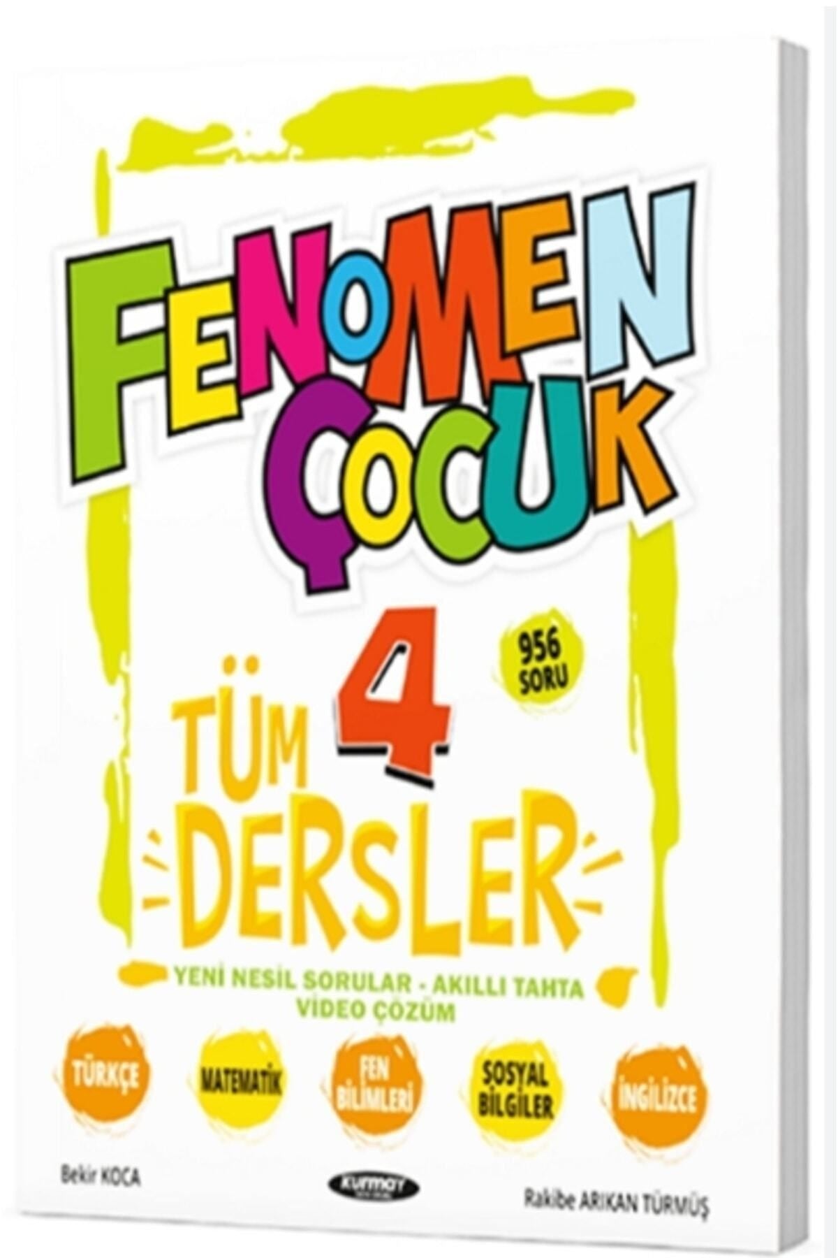 Fenomen Çocuk 4. Sınıf Tüm Dersler Yeni Nesil Soru Bankası | Fenomen Çocuk (Ciltsiz)