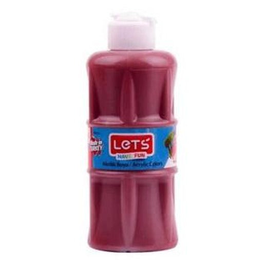 LETS Akrilik Boya 250 ml Kahve | Lets