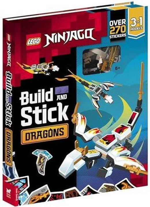 LEGO Ninjago Build and Stick Dragons | Michael O'Mara Books Ltd (Ciltli)