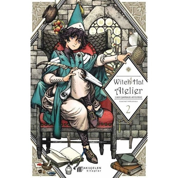 Witch Hat Atelier - Cadı Şapkası Atölyesi 2 | Akılçelen Kitaplar (İnce Kapak)