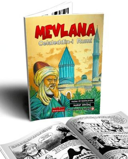 Mevlana Celaledin-i Rumi | Bordo Ressam (Ciltsiz)