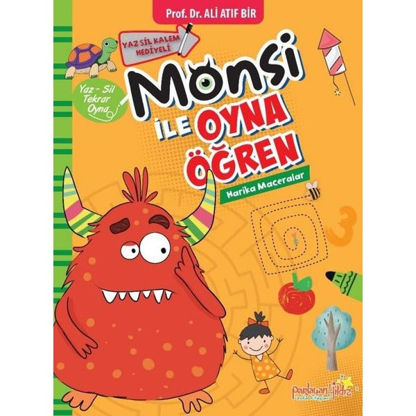 Monsi İle Oyna Öğren - Harika Maceralar | Parlayan Yıldız (İnce Kapak)
