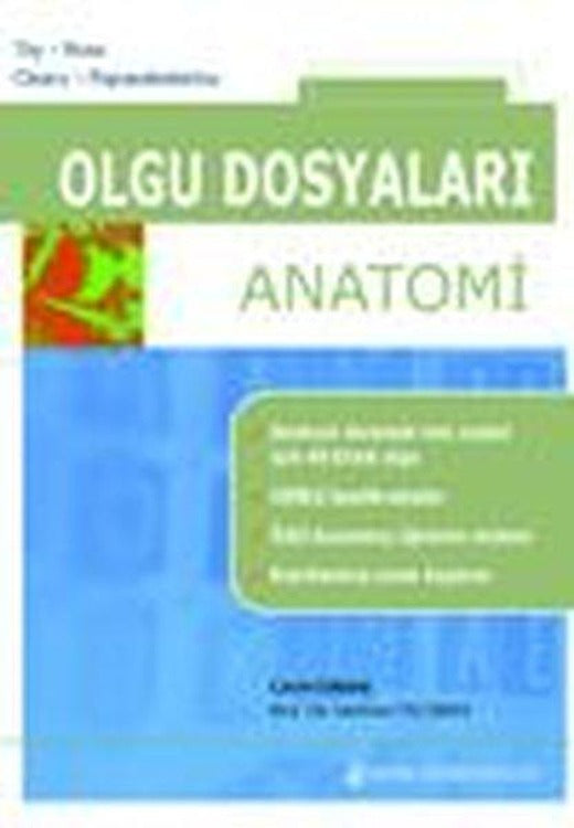 Olgu Dosyaları - Anatomi | Nobel Tıp Kitabevleri (İnce Kapak)