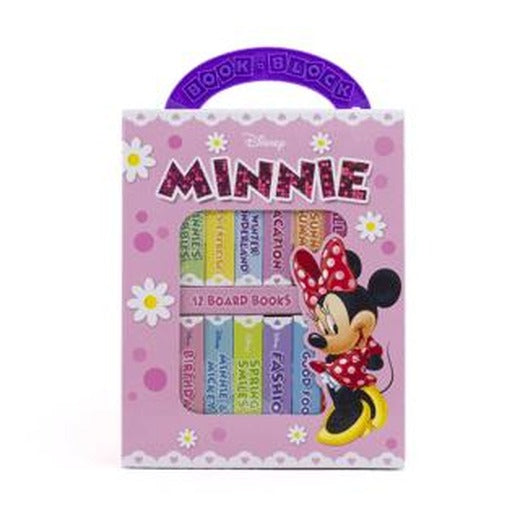 Disney Minnie Mouse - My First Library Board Book Block 12-Book Set
