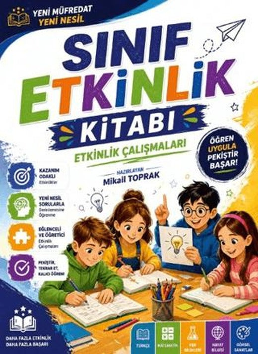 Sınıf Etkinlik Kitabı - Etkinlikler ile Öğren
