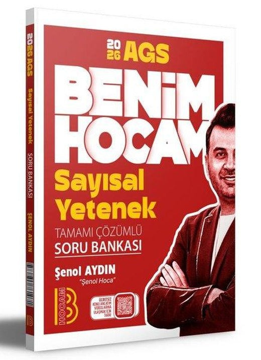 2026 AGS Sayısal Yetenek Tamamı Çözümlü Soru Bankası | Benim Hocam Yayınları (İnce Kapak)