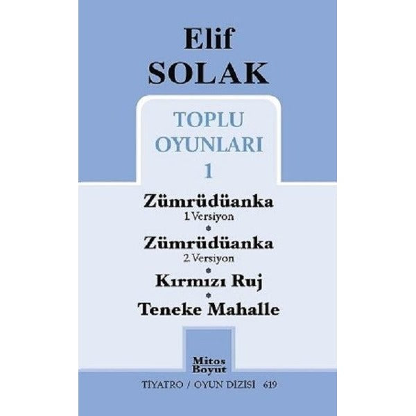 Elif Solak Toplu Oyunları-1 | Mitos Boyut Yayınları (İnce Kapak)