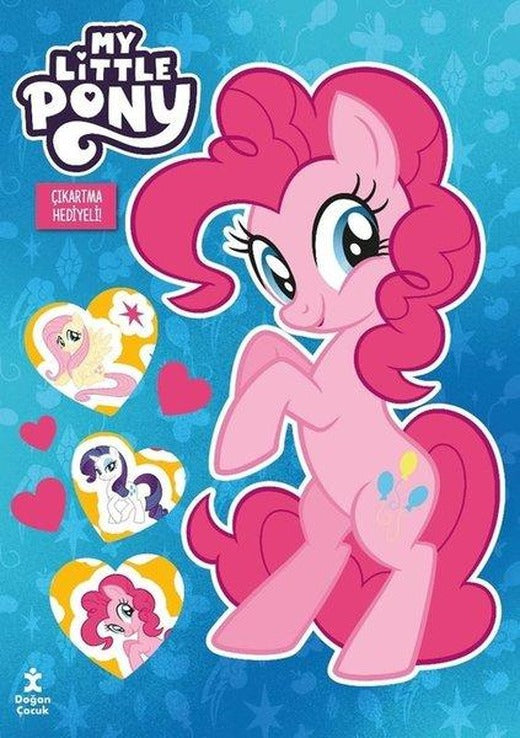 My Little Pony Bol Bol Boya - Bol Bol Yapıştır Boyama Kitabı - Çıkartma Hediyeli! | Doğan Çocuk (İnce Kapak)