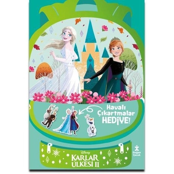 Disney Karlar Ülkesi 2 - Parıltılı Tatil Çantam - Etkinlik ve Boyama Kitabı | Doğan Çocuk (İnce Kapak)