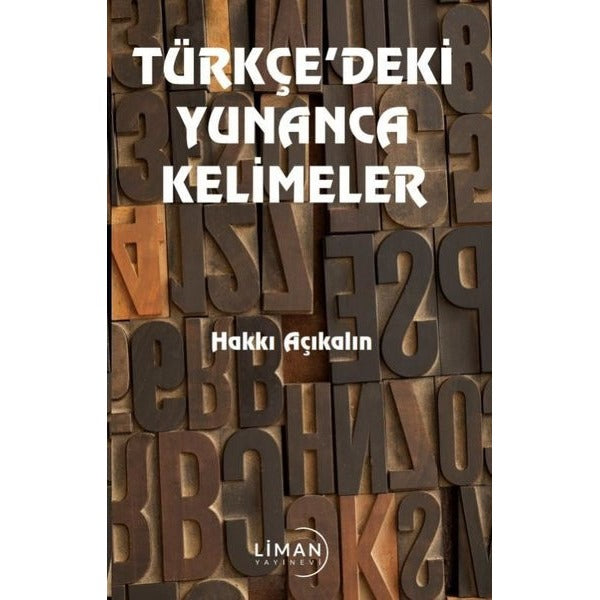 Türkçe'deki Yunanca Kelimeler | Liman Yayınevi
