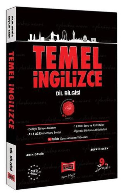 Temel İngilizce Dil Bilgisi | Yargı Yayınevi (Ciltsiz)