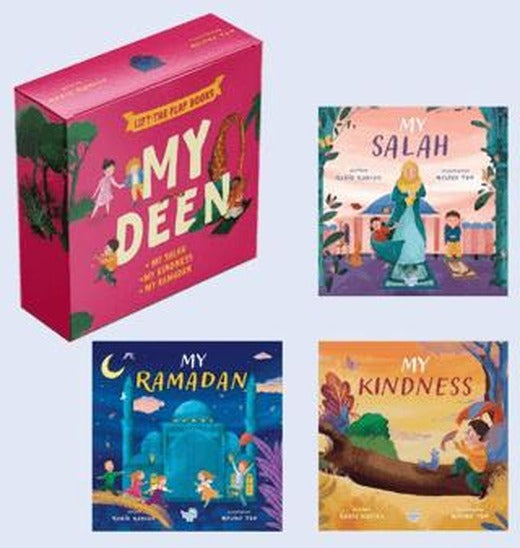My Deen - İngilizce Benim İçin Seti (3 Pencereli Kitap) | Puset Kitap (Ciltli)