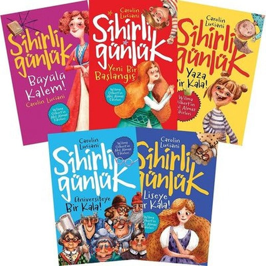 Sihirli Günlük Serisi Seti - 5 Kitap Takım | Halk Kitabevi