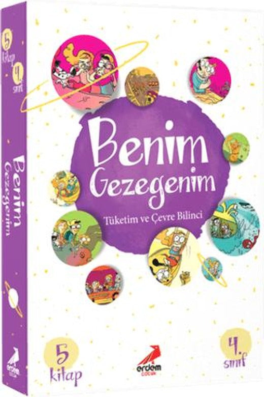 Benim Gezegenim (5 Kitap Set) | Erdem Çocuk (Ciltsiz)