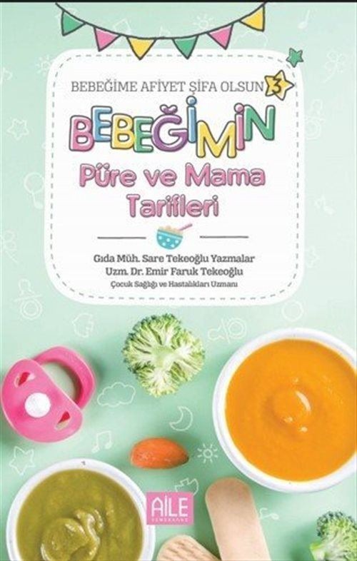 Bebeğime Afiyet Şifa Olsun 3 Kitap Set | Semerkand Aile Yayınları (Ciltsiz)