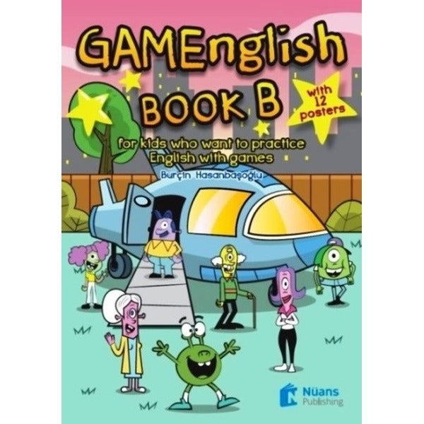 Gamenglish Book B + 12 Posters