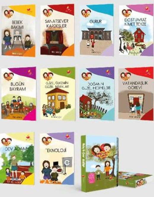 Melay ile Çınar Hikaye Seti 10 Kitap Takım