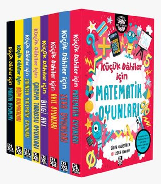 Küçük Dahiler Serisi 8 Kitap Set | Diyojen Yayıncılık (Ciltsiz)