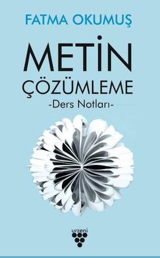 Metin Çözümleme | Urzeni Yayıncılık (Ciltsiz)