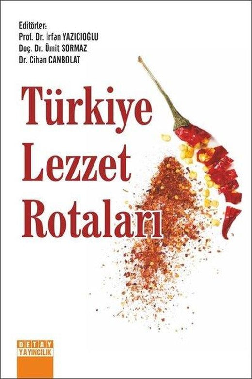 Türkiye Lezzet Rotaları | Detay Yayıncılık (İnce Kapak)