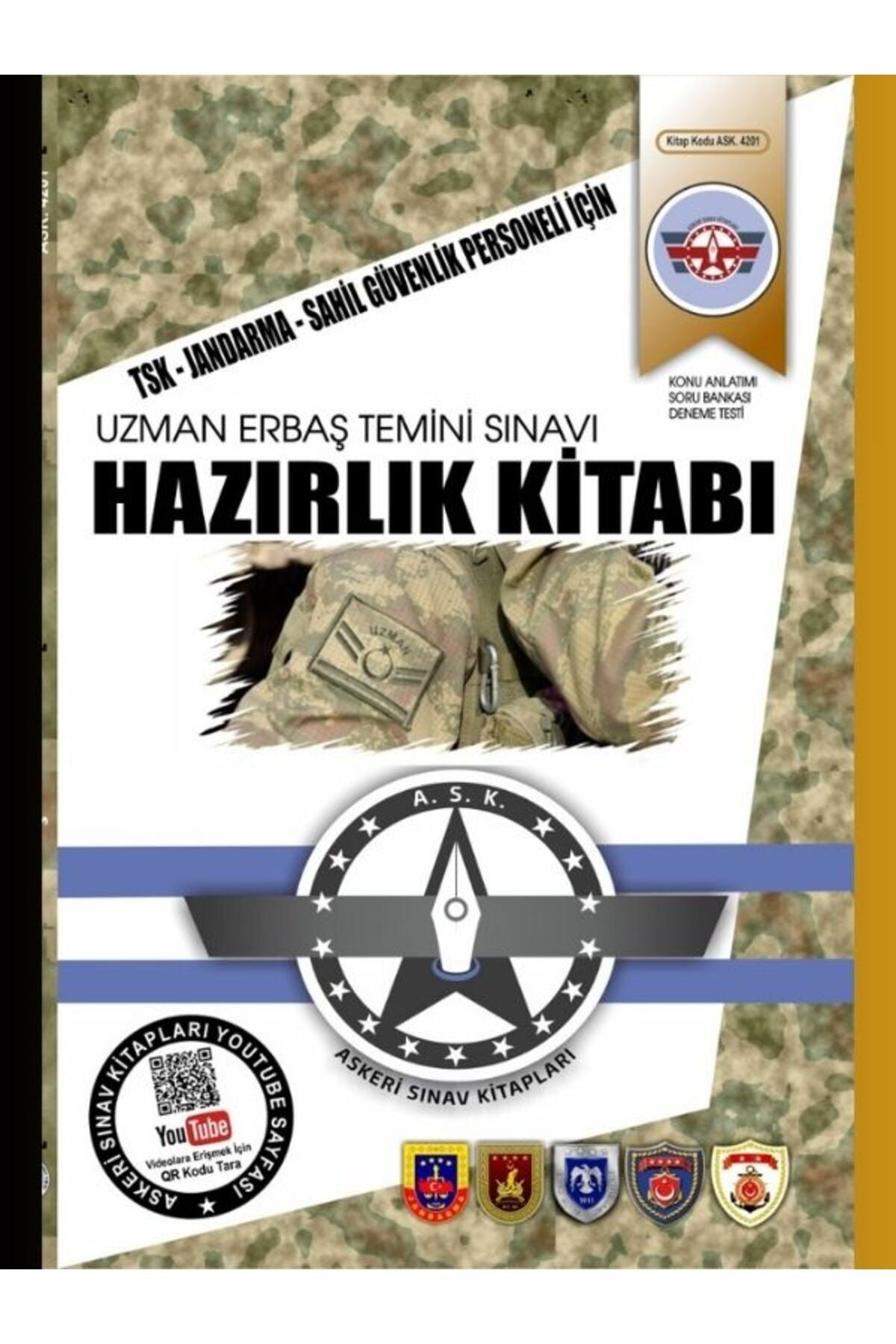 Uzman Erbaş Temini Sınavı Hazırlık Kitabı