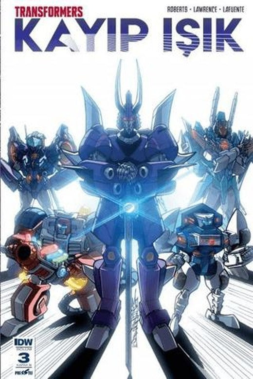Transformers - Kayıp Işık (Bölüm 3 Kapak B) | Presstij Kitap (Ciltsiz)