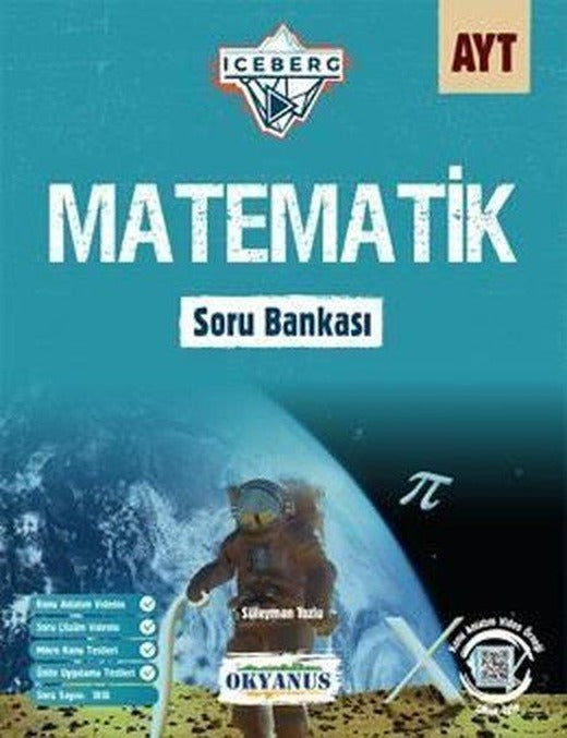 AYT Iceberg Matematik Soru Bankası | Okyanus Eğitim (İnce Kapak)