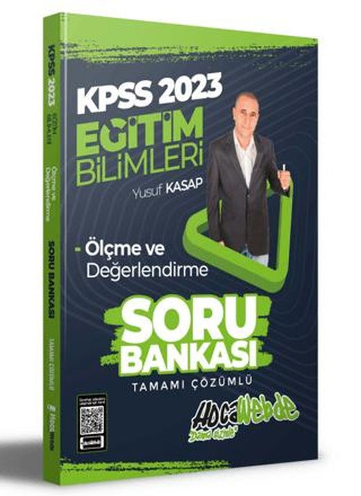 2023 KPSS Eğitim Bilimleri Ölçme ve Değerlendirme Tamamı Çözümlü Soru Bankası | HocaWebde Yayınları (Ciltsiz)