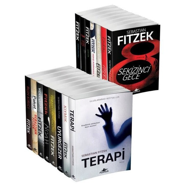Sebastian Fitzek Psikolojik Gerilim Serisi Özel Seti - 15 Kitap Takım | Pegasus (İnce Kapak)