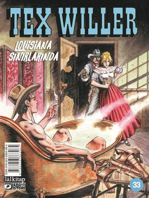 Tex Willer Sayı 33 - Louisiana Sınırlarında | Lal (İnce Kapak)