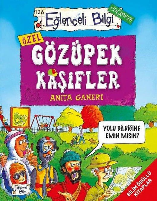 Gözüpek Kaşifler - Eğlenceli Bilgi Coğrafya | Eğlenceli Bilgi (İnce Kapak)