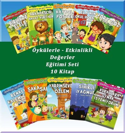 Öykülerle Etkinlikli Değerler Eğitimi Seti | Panda