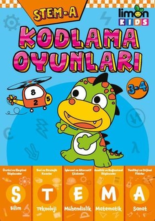STEM-A 3-4 Yaş Kodlama Oyunları | Limonkids