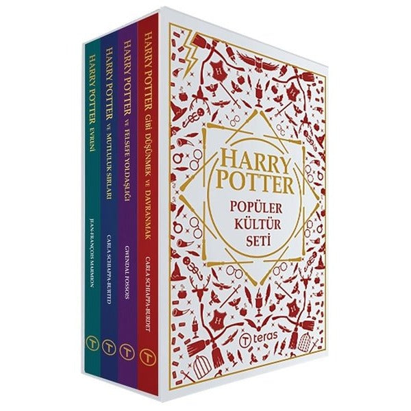 Harry Potter Popüler Kültür Seti - 4 Kitap Takım Kutulu | Teras Kitap