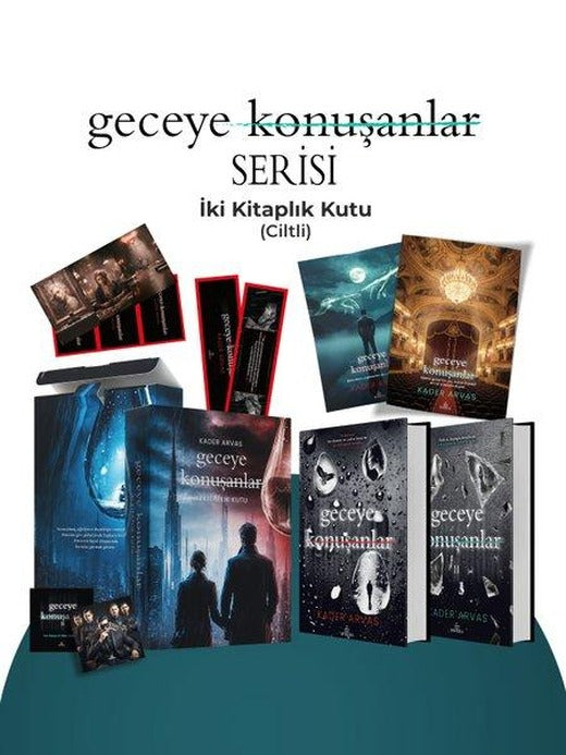 Geceye Konuşanlar Serisi Seti - 2 Kitap Takım - Kutulu | Ephesus Yayınları (Ciltli)