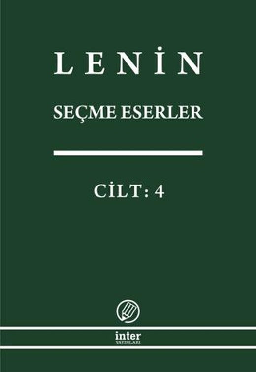 Lenin Seçme Eserler Cilt: 4